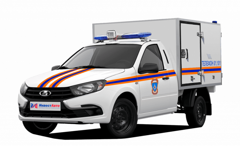Аварийно-спасательный автомобиль на базе ВИС 2349 Granta