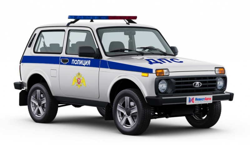Дорожно-патрульная служба ГИБДД ("АП ДПС") на базе Lada Niva Legend (3 дв.)