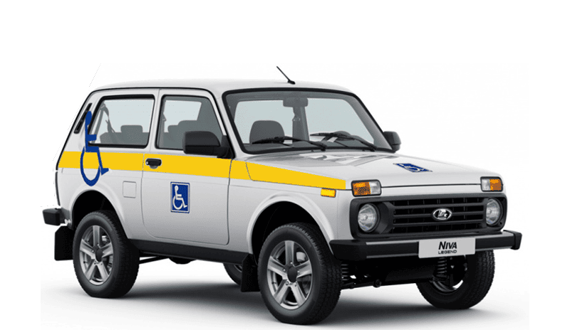 Lada Niva Legend (3 дв.) для перевозки инвалидов с поворотным креслом