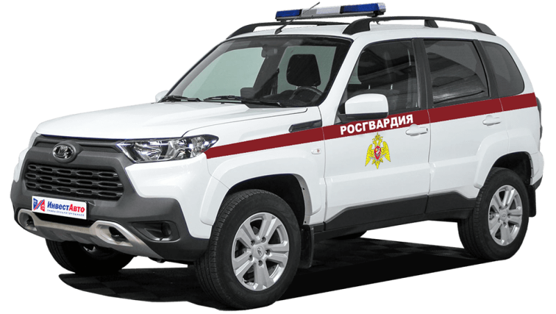 Оперативно-служебный автомобиль Росгвардии на базе Niva Travel