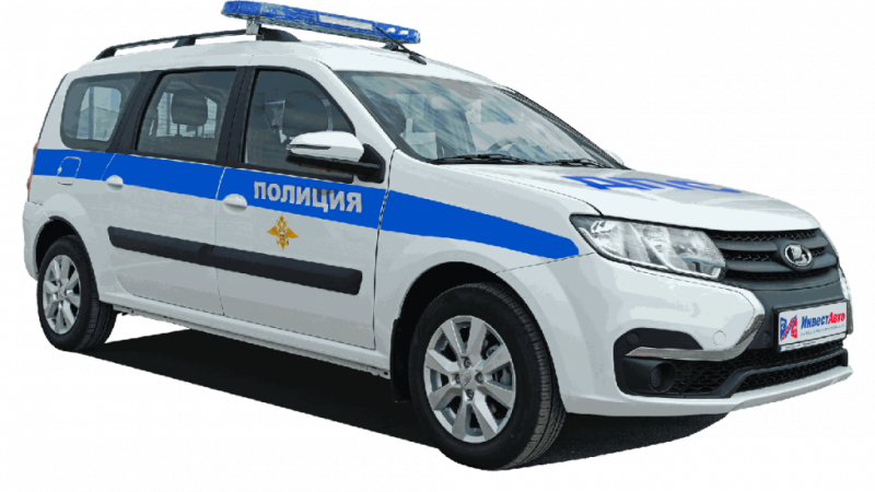 Дорожно-патрульная служба ГИБДД ("АП ДПС") на базе Lada largus, пассажирский