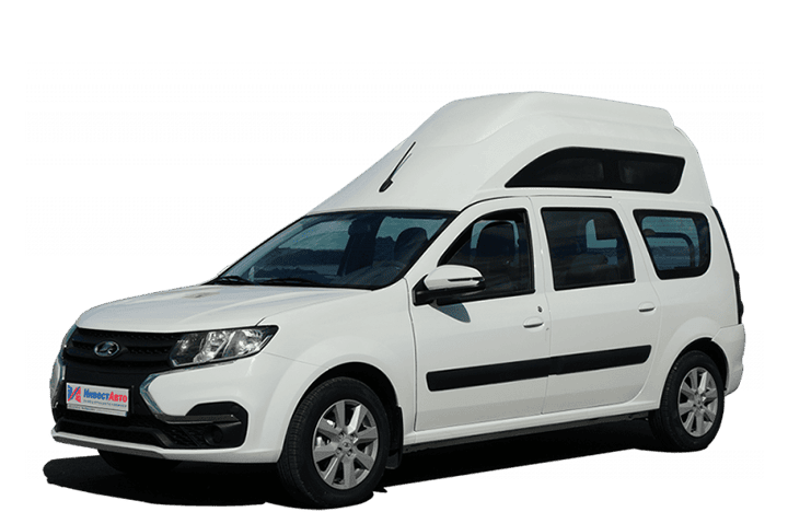 Lada Largus Plus для перевозки инвалидов с аппарелями
