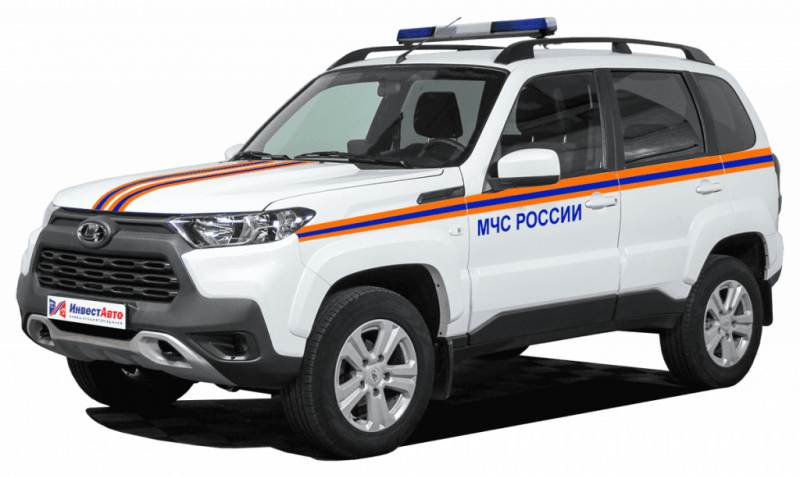 Оперативно-служебный автомобиль на базе Lada Niva Travel
