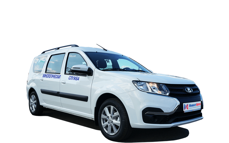 Кинологическая служба Lada Largus (пласт. клетки)