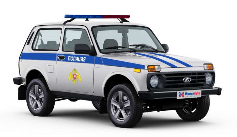 Оперативно-служебный автомобиль МВД на база Lada Niva Legend (3 дв.) (патрульно-постовой для участковых)