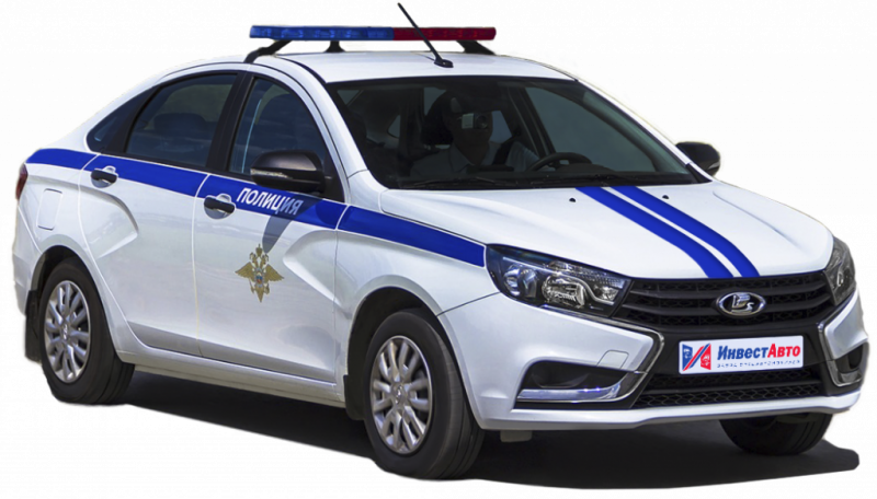 Оперативно-служебный автомобиль МВД на базе Lada Vesta (патрульно-постовой для участковых)