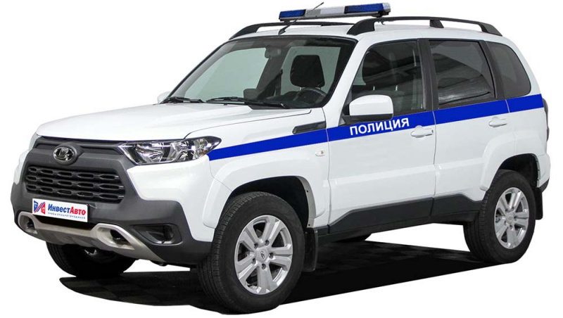 Автомобиль оперативно-служебный МВД на базе Niva Travel