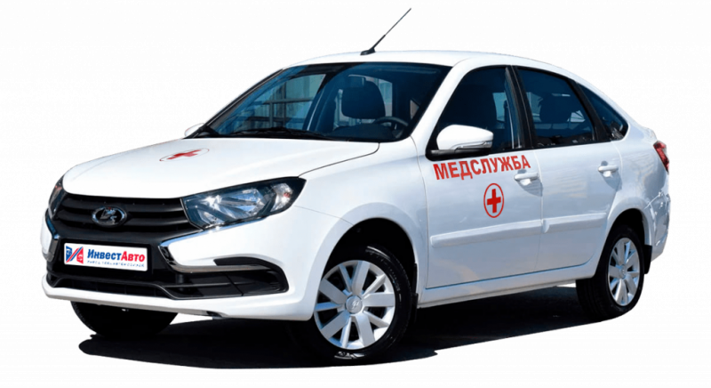 Санитарный автомобиль на базе Lada Granta Лифтбек (с носилками)