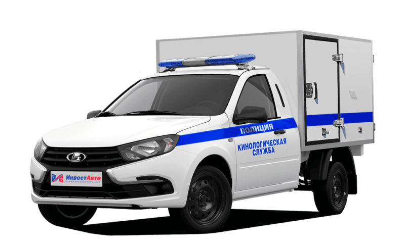 Автомобиль кинологической службы на базе ВИС 2349 Granta