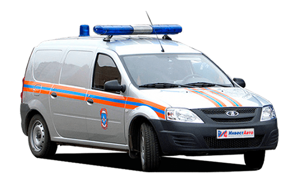 Аварийно-спасательный автомобиль на базе Lada Largus фургон